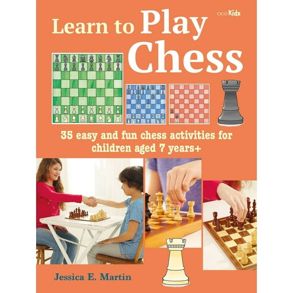 Learn to Craft: Learn to Play Chess : 35 easy and fun chess activities for children aged 7 years   (Series #2) (Paperback)