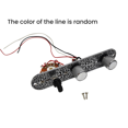 thumbnail image 4 of 6 String Roller Saddle Guitar Prewired Control Plate and Bridge Plate TL Electric Guitar Replacement Parts Silver, 4 of 8