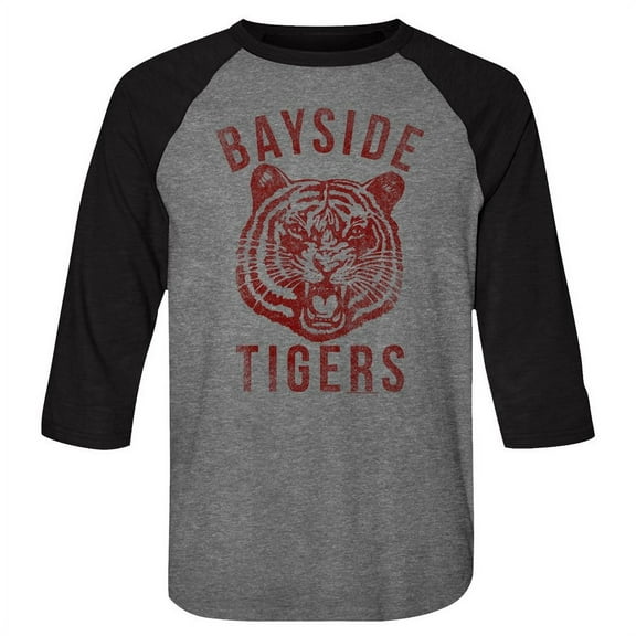 Saved By The Bell Bayside Premium 3/4 Sleeve Raglan T-Shirt