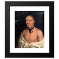 thumbnail image 2 of George Catlin 15x18 Black Modern Framed Museum Art Print Titled - Co-Sne-Boin (1827), 2 of 5
