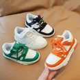 thumbnail image 4 of Zapatos deportivos informales de estilo coreano para niños y niñas, zapatillas blancas medianas y grandes, calzado para niños de temporada de otoño, 4 of 5