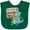 Green, variant on Inktastic Dear Santa, Please Bring Me a Dragon Christmas Wish Boys or Girls Baby Bib