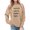 Khaki, variant on Vedolay Women's Fashion Hoodies Womens Long Sleeve Crop Hoodies Loose Pullover Hooded Sweatshirts,Beige M