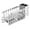 As shown, variant on Aodebiao Sponge Holder for Kitchen Sink, Kitchen Sink Caddy Rustproof Stainless Steel Dish Sponge Organizer with Detachable Dishcloth Rack Bathroom Organizer Dish Soap Dispenser Brush Holder Storage