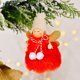thumbnail image 1 of Puntoco, decoración navideña, lazo de Navidad, bola de peluche, colgante de Ángel, árbol de Navidad, colgante de Ángel para niña Puntoco Puntoco-204, 1 of 2