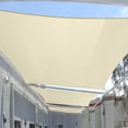 thumbnail image 7 of Sunshades Depot 12' x 16' Sun Shade Sail Rectangle Permeable Canopy Beige Custom Size Available Commercial Standard, 7 of 7