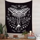 thumbnail image 3 of Tapiz de fondo de mariposa negra tapiz psicodélico Mandala estrella colgante de pared Hippie dormitorio fiesta dormitorio decoración de pared (130*150CM) Zefei Wu  9024735029458, 3 of 3