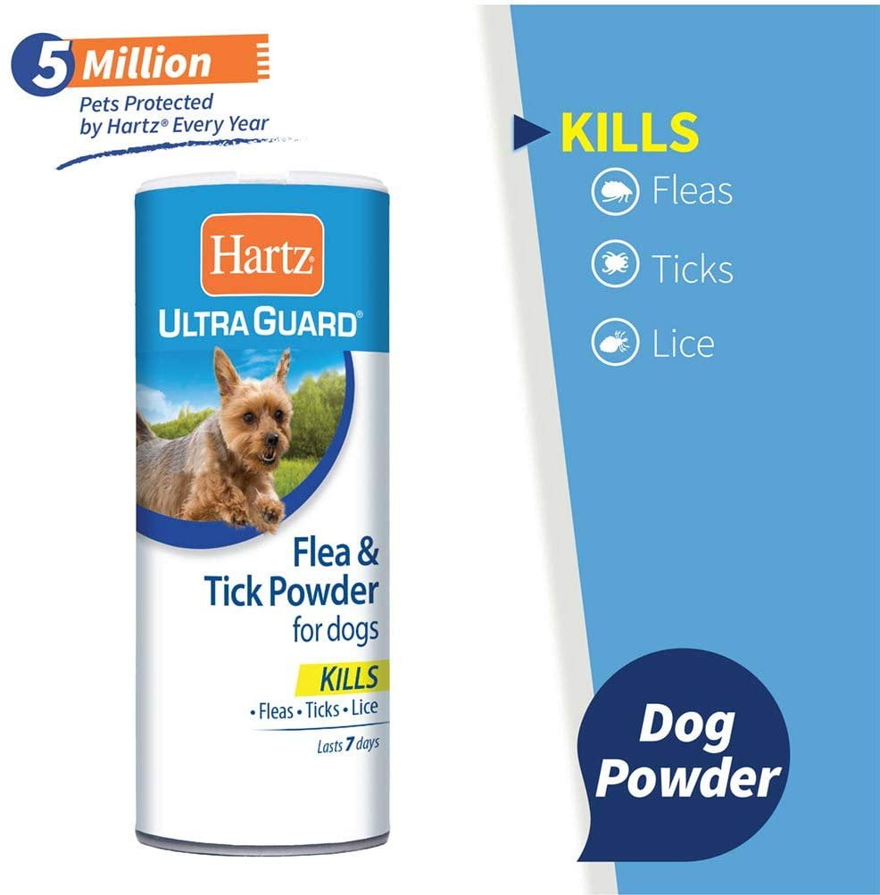 Hartz Ultra Guard Flea And Tick Powder For Dogs, 4 oz