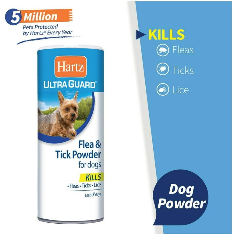 Hartz flea powder for dogs sales
