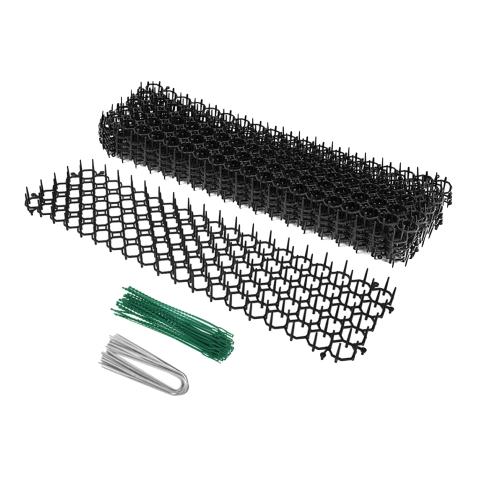 10Pcs Garden Cat Scat Mats Keep Cat Dog Away with Spikes for Indoor Dog