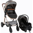 thumbnail image 1 of | Carriola para MIKE Gris | Carreola con Portabebé - Carriola de Viaje Plegable - Carrito para Travel System con Asiento Reversible | Cosas para s Recien Nacidos hasta 15 kg, 1 of 5