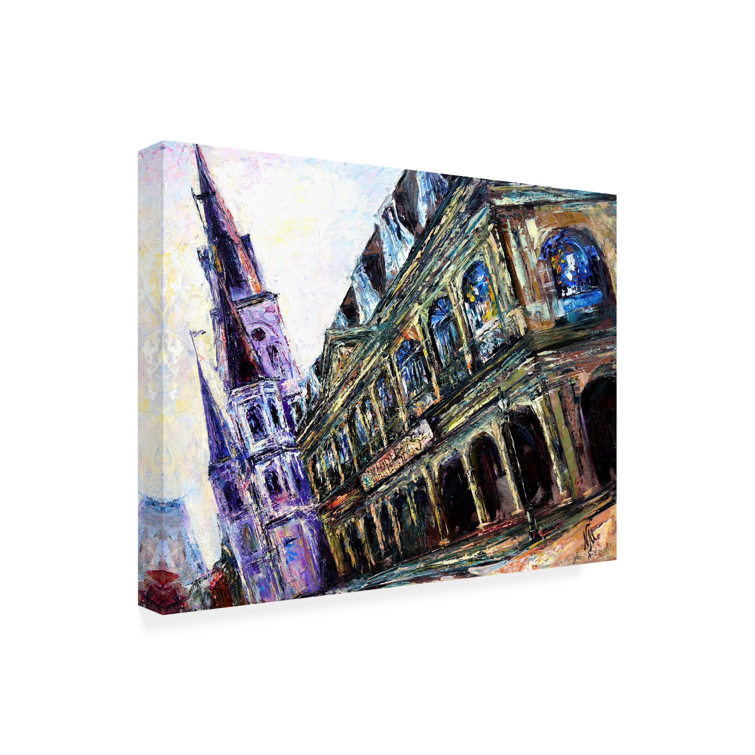 Natasha Mylius 'In The Heart Of French Quarter Of New Orleans' Canvas Art