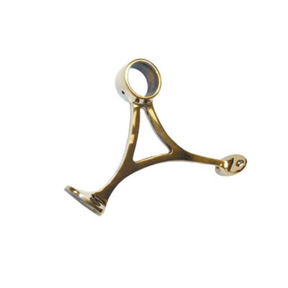 Lavi L00 400 112 1-.50 In. Combination Bracket - Polished Brass