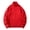 Red, variant on HKEJIAOI Men's Fleece Jacket Classic Full Zip Stand Collar Solid Color Lightweight Casual Soft Warm Coats with Zipper Pocket