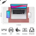thumbnail image 5 of Long Mouse Pads for Desk,Red Christmas Folk Pattern Desk Mats on Top Of Desks, Desk Mouse Pad Extra Large with 3mm Non-Slip Base and Stitched Edge for Gaming,Office,Work,Home 31.5x15.7in, 5 of 5
