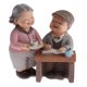 thumbnail image 2 of Adorno de Amante Pareja Artesanía Bonsái Estatua Suministros Cortacésped Decoración Jardína kusrkot Casa de muñecas de hadas en miniatura, 2 of 8