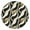Black White Gold, variant on White Gray Rose Gold Marble Pattern Round Fitted Tablecloth with Elastic Edge,Dining Table Cover Waterproof,Outdoor Round Tablecloth for Camping,Dining,Indoor and Outdoor