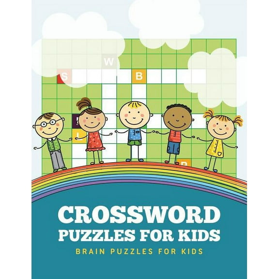 Crossword Puzzles for Kids: Brain Puzzles for Kids, (Paperback)