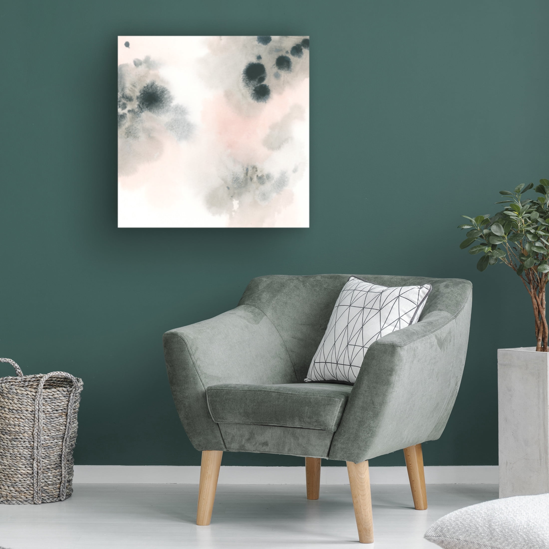 Trademark Fine Art June Erica Vess  Electron Bloom II Canvas Wall Art
