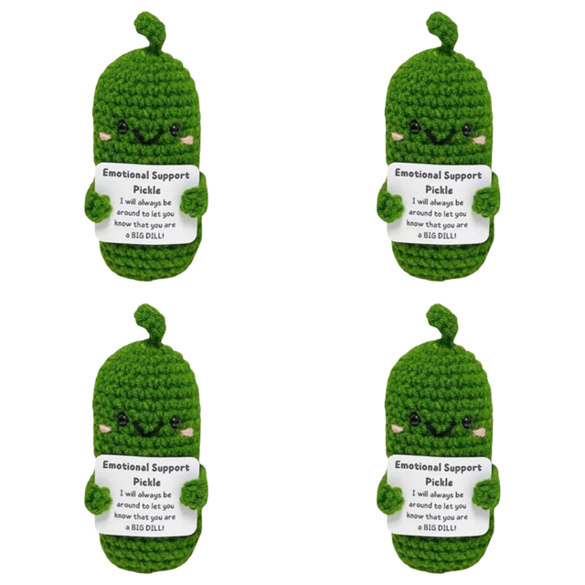 Muñecas Punto Positivo Apoyo Emocional Pepino (Pickle)