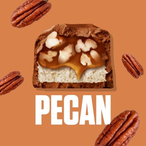 SNICKERS Pecan Milk Chocolate Candy Bar Full Size Singles, 1.41 oz (Pack of 24)