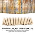 thumbnail image 2 of Shisuyan 1Pair Bamboo Sticks Durable Rack Drums Wooden Drum Brushes Percussion Sticks Random Color, 2 of 9