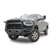 thumbnail image 1 of Fab Fours Bumper DR19-X4450-1 Matrix Series; One Piece Design; Direct Fit; Mounting Hardware Included; With Grille Guard; With D-Ring Mounts; Powder Coated Black Steel, 1 of 5