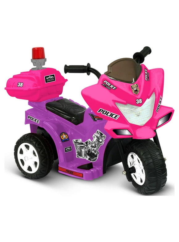 Kid Motorz 6 V Lil' Patrol Purple Battery Powered Ride-On Toy