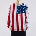 thumbnail image 5 of BJUTIR Womens Sweatshirt Oversized Hoodie Aikooki New Usa Hoodies Men/Women Sweatshirt July Fourth Hooded United States America Independence Day Hoody 3D National Flag, 5 of 7