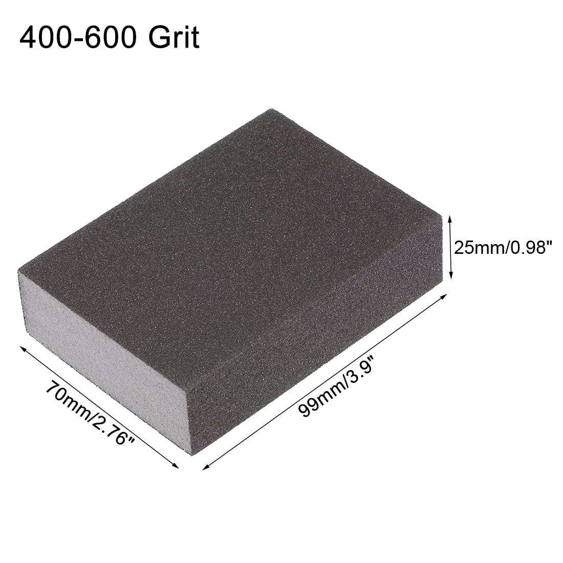 400 grit sandpaper sale block