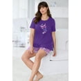 thumbnail image 4 of Dreams & Co. Plus Size Knit Pj Short Set, 4 of 6