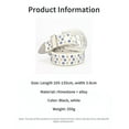 thumbnail image 5 of Fashion Luxury Women‘s Rhinestone Belt with Diamonds Crystal Decorative Flash Diamonds Wide bb Belt Clothing Trend Accessories, 5 of 5