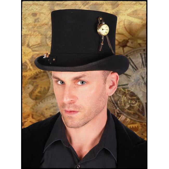Wool Felt Steampunk Hat 