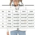 thumbnail image 3 of Gpaecead Women's Short Sleeve Fuzzy Fleece Vest Coat- Stand Collar Zip Pocket Coat White, 3 of 9