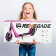 thumbnail image 5 of Hurtle Renegade Lightweight Foldable Teen and Adult Commuter Kick Scooter, Pink, 5 of 5