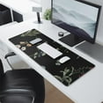 thumbnail image 3 of Charming Garden Flowers Mouse Mat | Non-Slip Rubber Base, Portable | Splash Resistant & Easy to Slide | Perfect for Any Computer User | 31.5 × 11.8 inch, 3 of 7