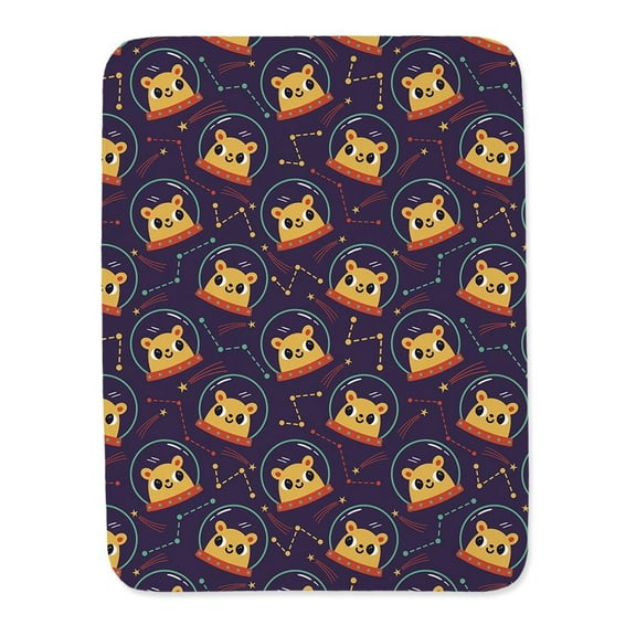 Bear Astronaut Pattern Blanket  -Image by Shutterstock,