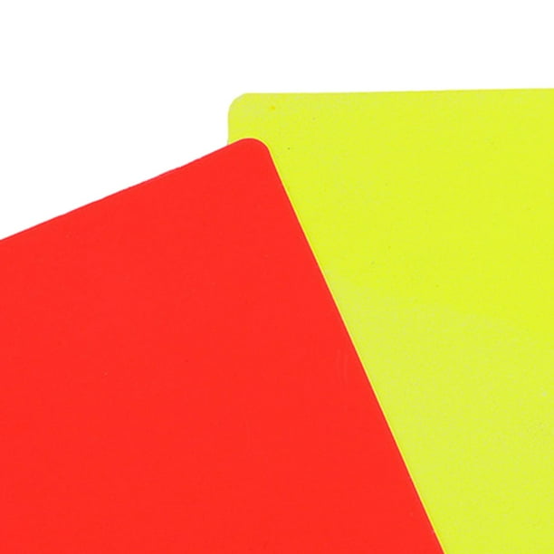 Referee Red & Yellow Cards - Elite Sports