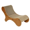 thumbnail image 3 of TISHITA Cat Scratching Post Lounge Cat Scratching Board Cat Scratcher Cardboard for Play, 3 of 8