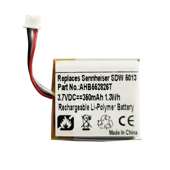 Sennheiser DW 10 SDW 10 5013 5014 5015 5016 Headset Battery AHB552826T 350mAh