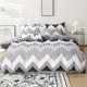 thumbnail image 1 of Juego de funda nórdica con estampado Wave: Transforme su dormitorio con suaves y confortables, 1 of 7