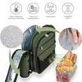 thumbnail image 3 of 22L Insulated Picnic Basket Leak Proof Picnic Backpack for 2, Green Camping Gifts, Cool Bridal Shower Gifts for Bride and Groom, Mr and Mrs, Anniversary Engagement Wedding for Newly Engaged Couples, 3 of 6