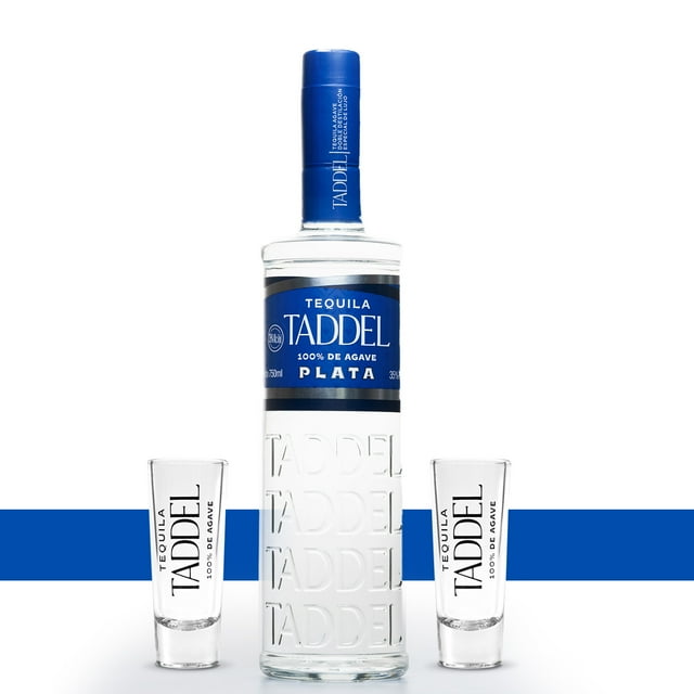 Tequila Taddel Plata 750ml Taddel 2 Tequileros