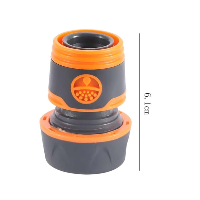 Quick Connector Splitter Degree Free Rotation Hose Fittings Water Tap Splitter Irrigation Water Connector Control Valve 2 Size ,Leak-Proof