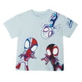 thumbnail image 4 of Marvel Spidey and His Amazing Friends Spider-Man Miles Morales Ghost-Spider T-Shirt and Book Set Toddler to Little Kid, 4 of 5