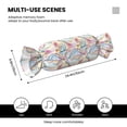 thumbnail image 3 of Salouo Abstract Marble Texture Pattern Cute Bolster Pillow,Cylindrical Pillow Long Pillow for Bed Round Side Pillow for Knee/Leg/Neck ,- Length 24.4" x 9.8" Diameter, 3 of 8