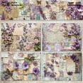 thumbnail image 3 of SunWMart A5 Size Scrapbook Paper Journaling Card Making Supplies Aesthetic Decorative Craft Paper Art Collage Album 16 Sheets, 3 of 4