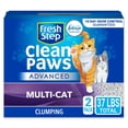 thumbnail image 1 of Arena para gatos Fresh Step Clean Paws con Febreze 16,78 kg (2 x 8,39 kg), 1 of 9