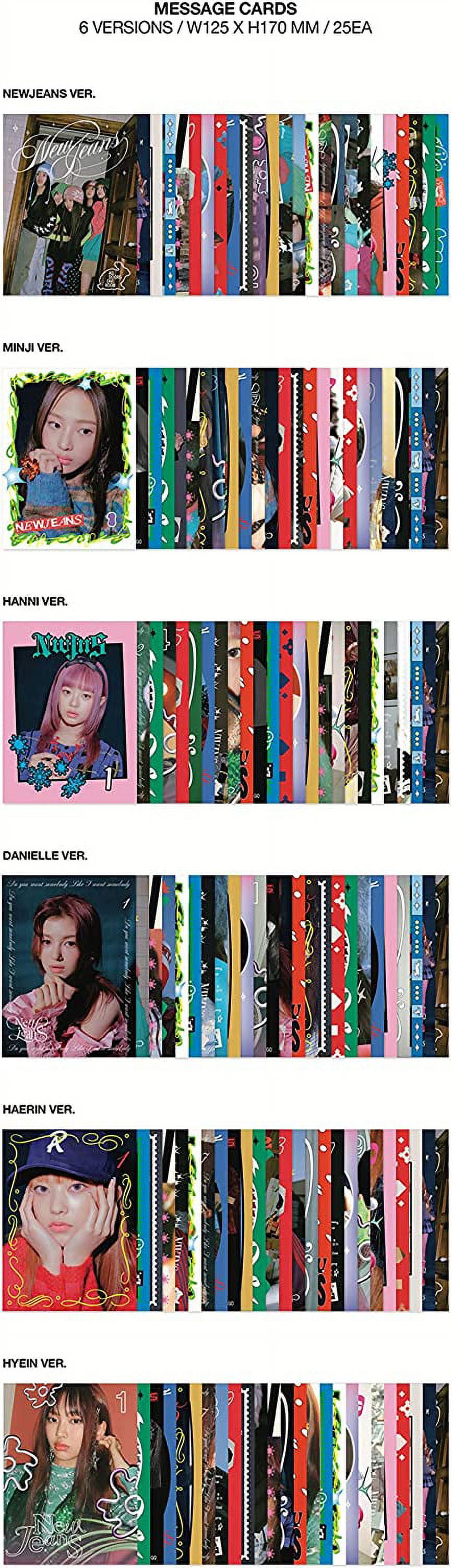 NEWJEANS 'OMG' Message Card Ver. (HYEIN) with Outbox, Photobook