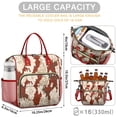 thumbnail image 5 of Pioneer Flower Floral Print Pattern Womens Lunch Box for Work,Insulated Large Lunch Bag for Tween and Teen,Loncheras Para Mujer,Leakproof Adult Lunch Bag for Work,Beach,Travel,Picnic,Camping, 5 of 7